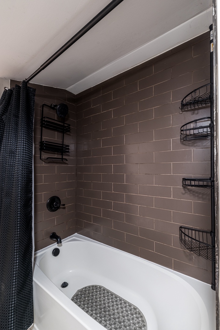 Tub and shower combo
