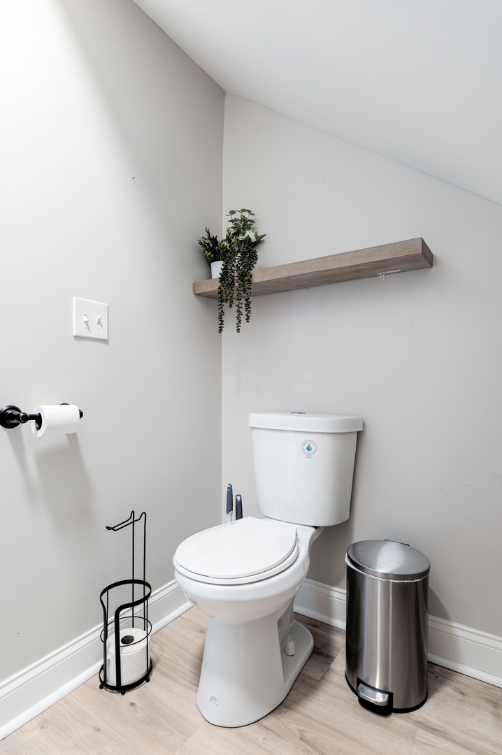 Downstairs half bath