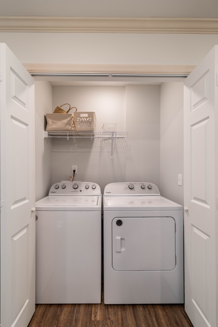 In Unit Washer and Dryer