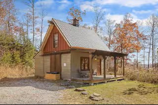 Tucked away among the trees, this charming cabin offers a peaceful retreat surrounded by natural beauty. Enjoy the privacy and tranquility of your own cozy getaway while still having all the comforts of home.