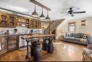 Gather around the dining table for memorable meals, morning coffee, game nights, and quality time together. A cozy space to connect and enjoy meals during your stay.