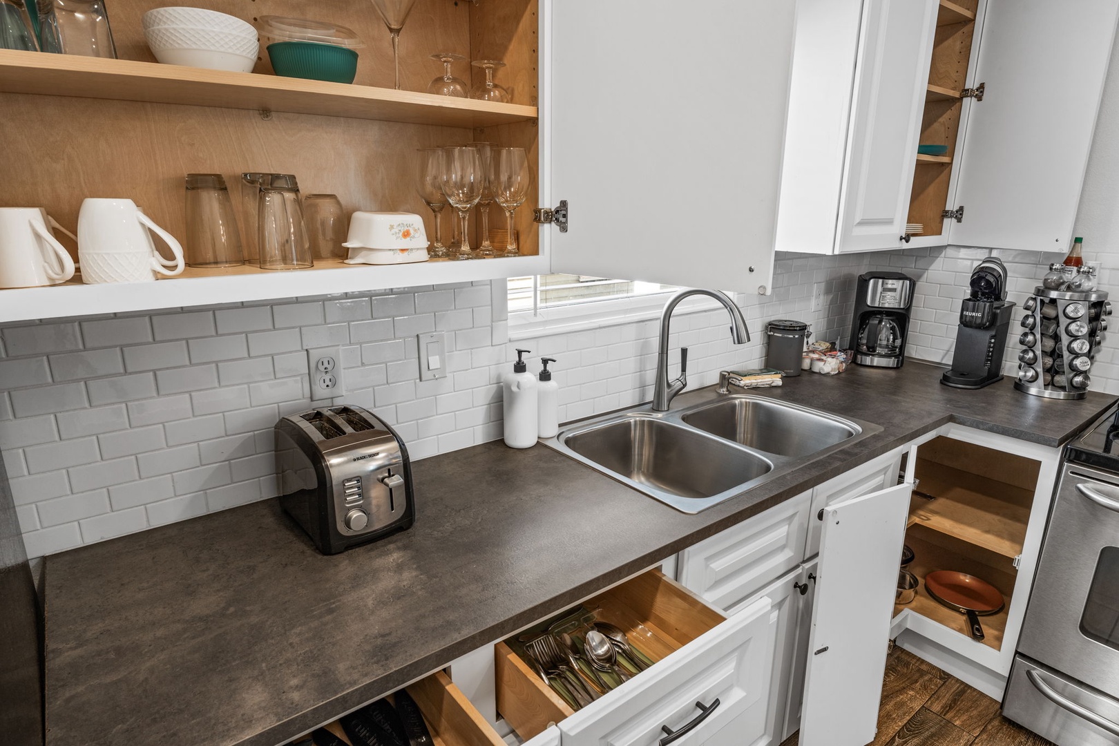 Your fully equipped kitchen offers everything you need to create memorable meals during your stay.