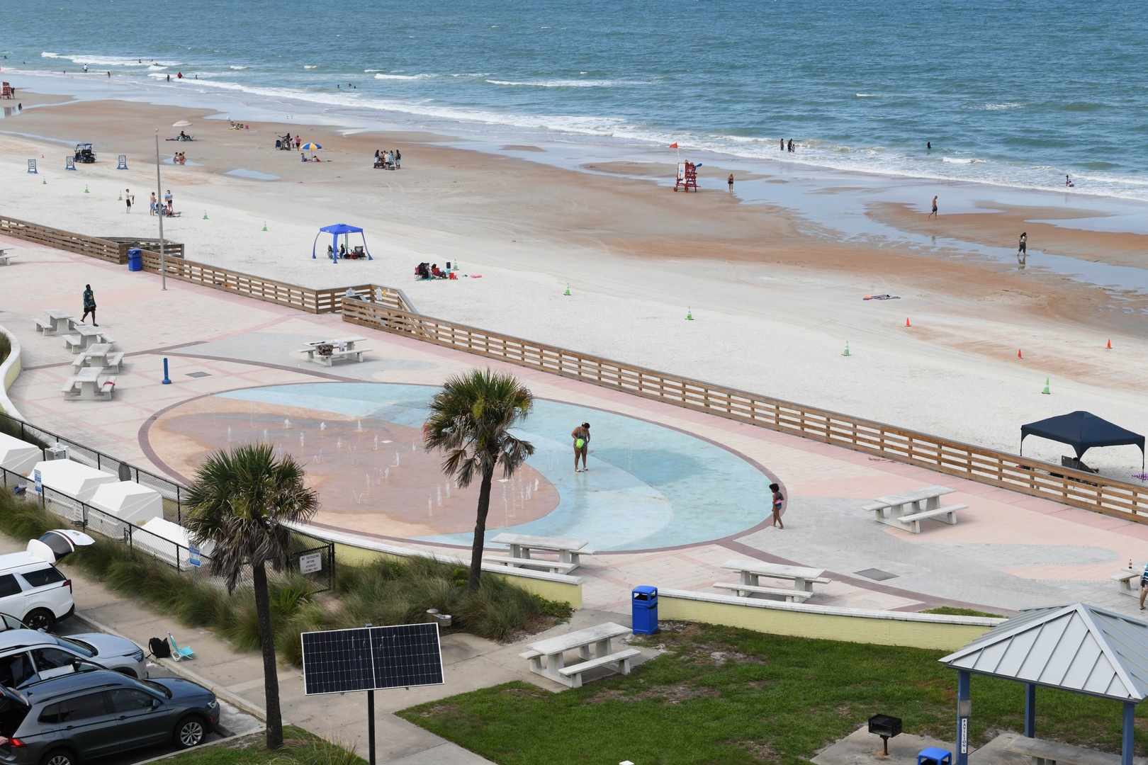 Sandy shores and ocean waves meet at this beachfront destination with a splash pool and direct beach access for endless coastal relaxation.