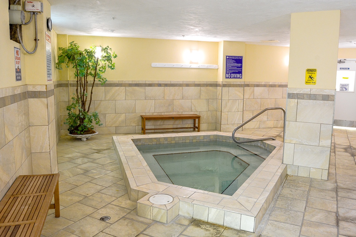 Soak your worries away in this tranquil indoor hot tub, perfectly heated for ultimate relaxation after your adventures.