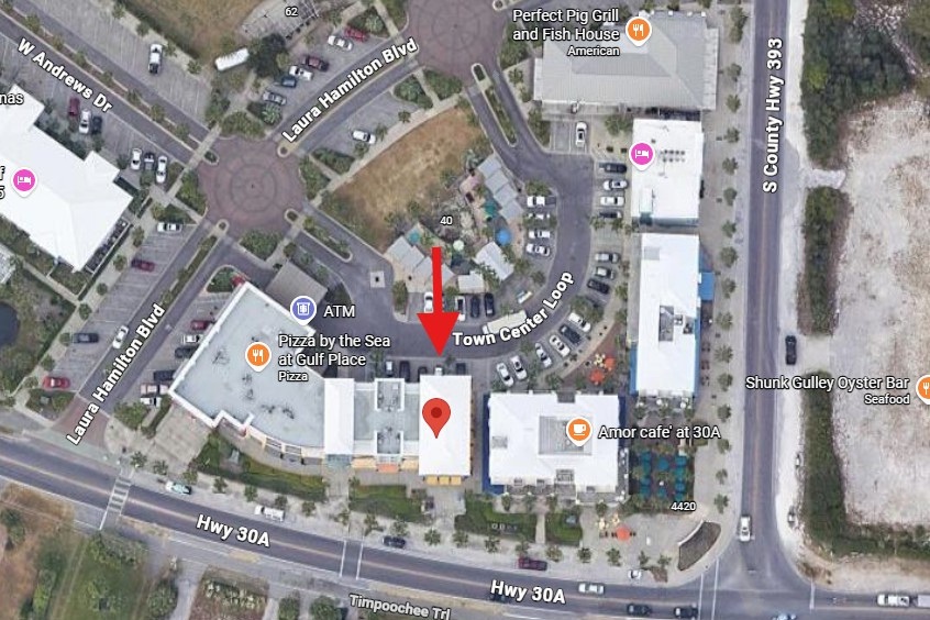 Location of Unit 209 on the second floor.