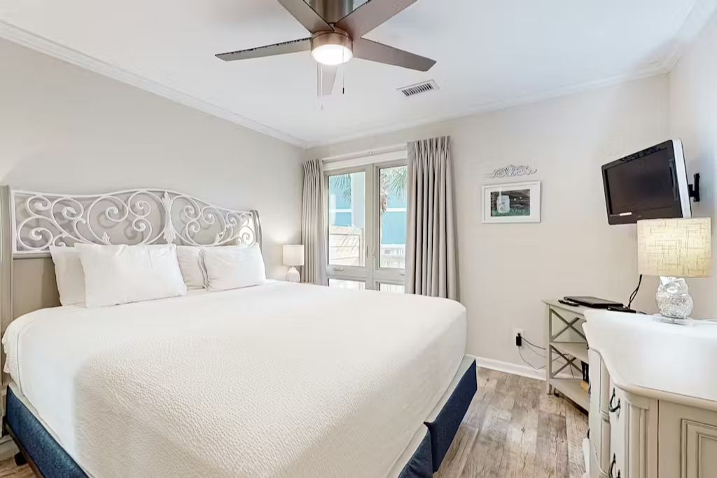 Unwind in your coastal retreat and get a restful night's sleep.
