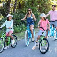 Use the bikes provided on the bike path along 30A.