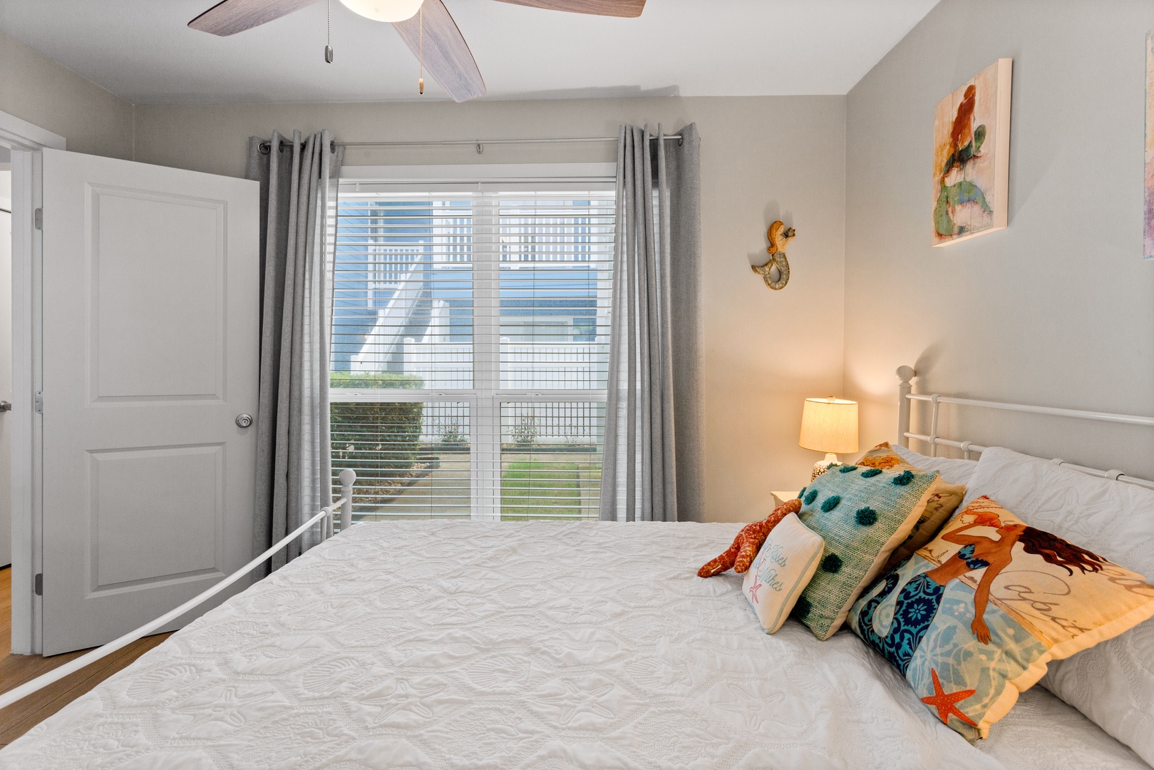 Cozy king suite after beach adventures