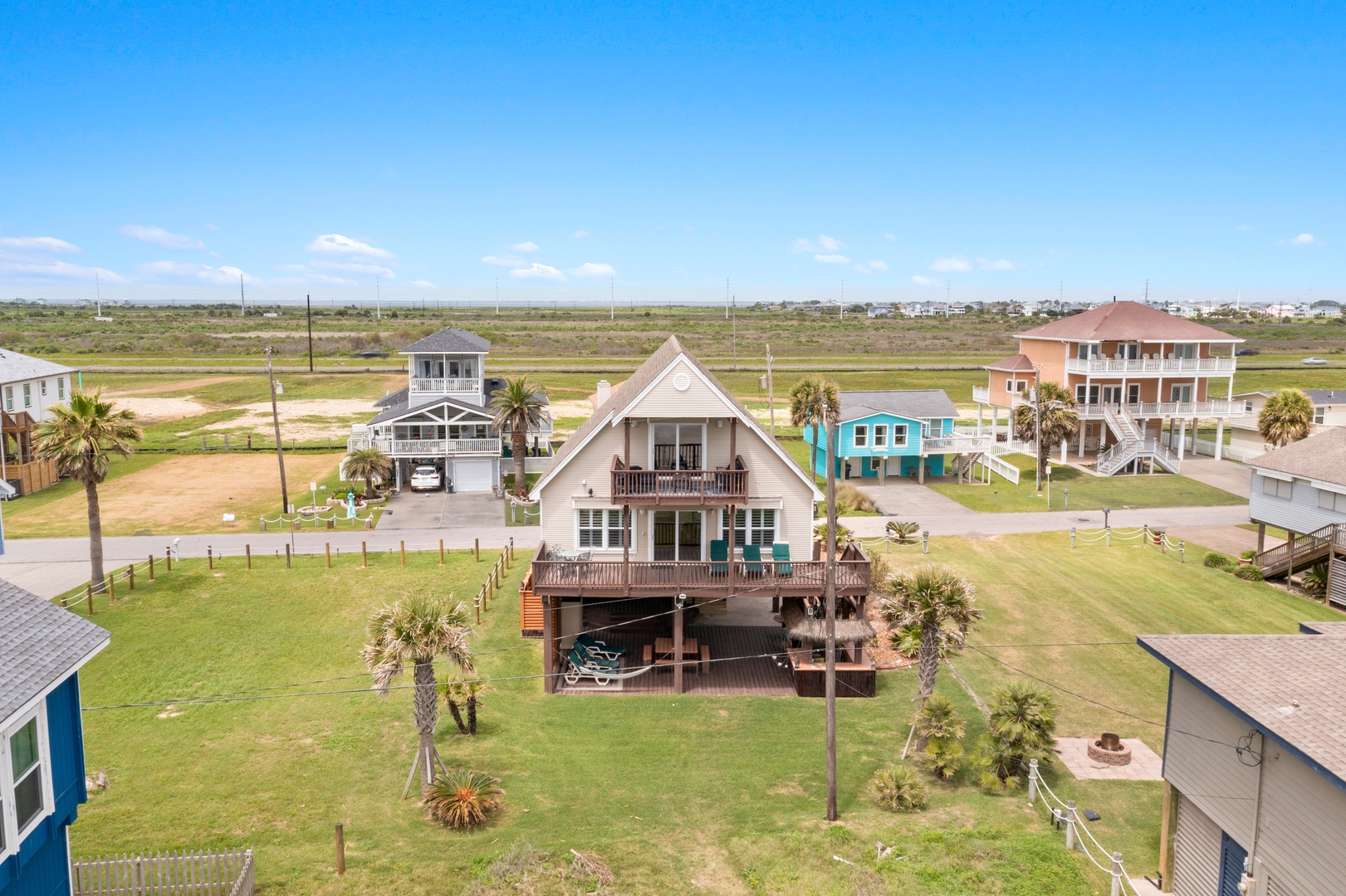 Charming stilt home in a coastal setting