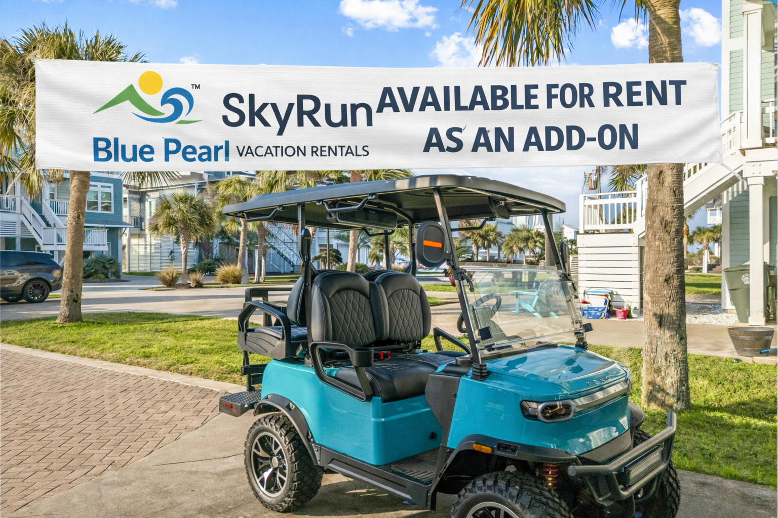 Golf cart available for rent