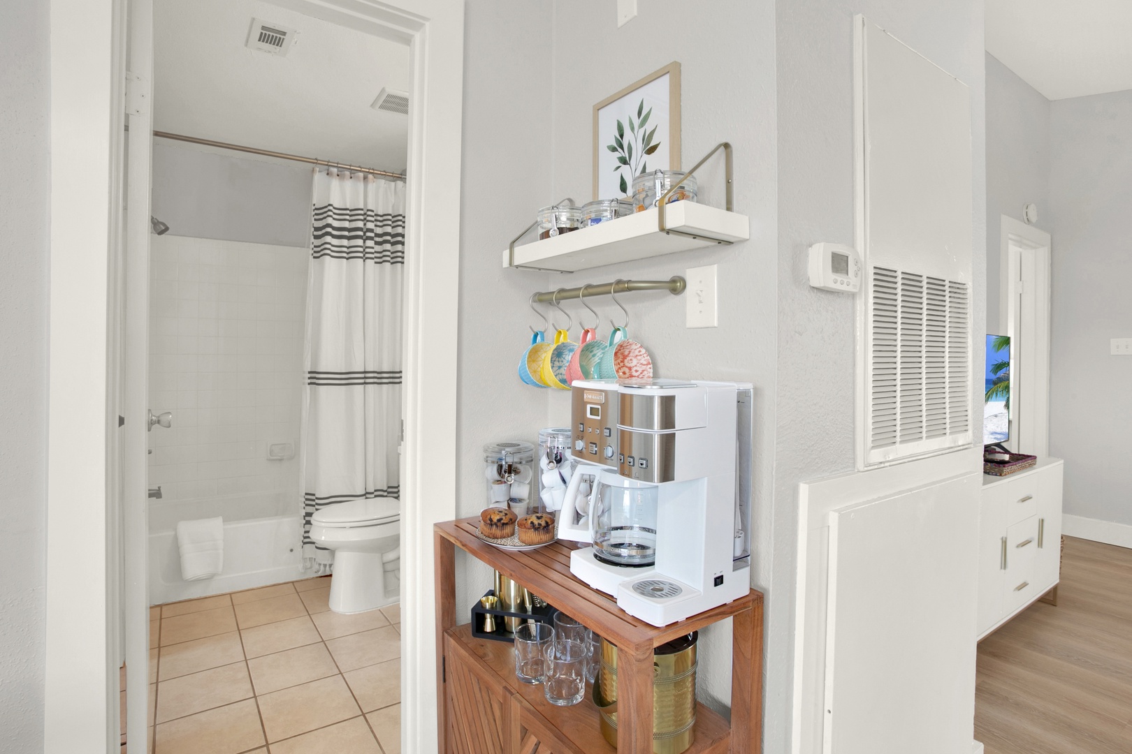 Your cozy coffee corner awaits each morning