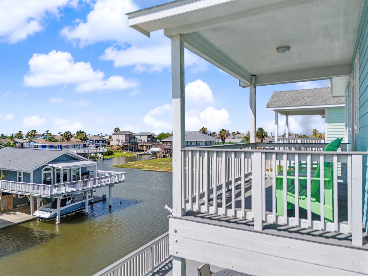 Private balcony