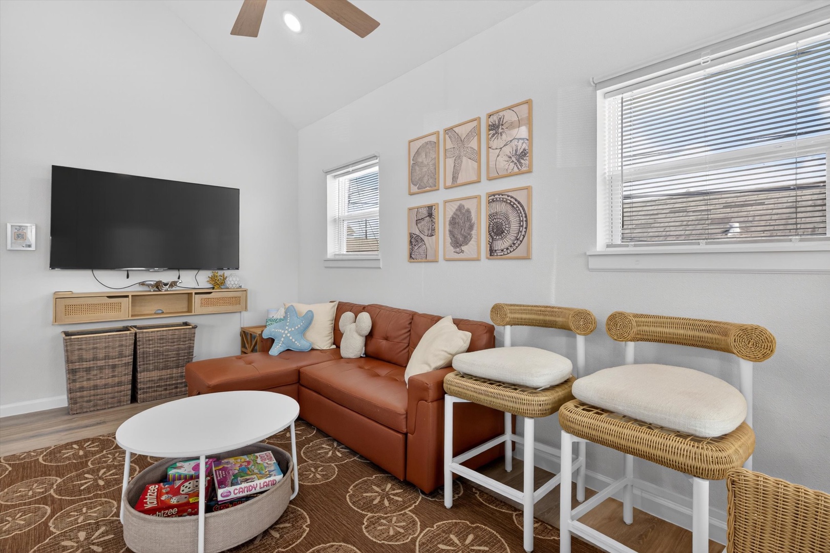 Bright, modern retreat with full in-unit amenities.