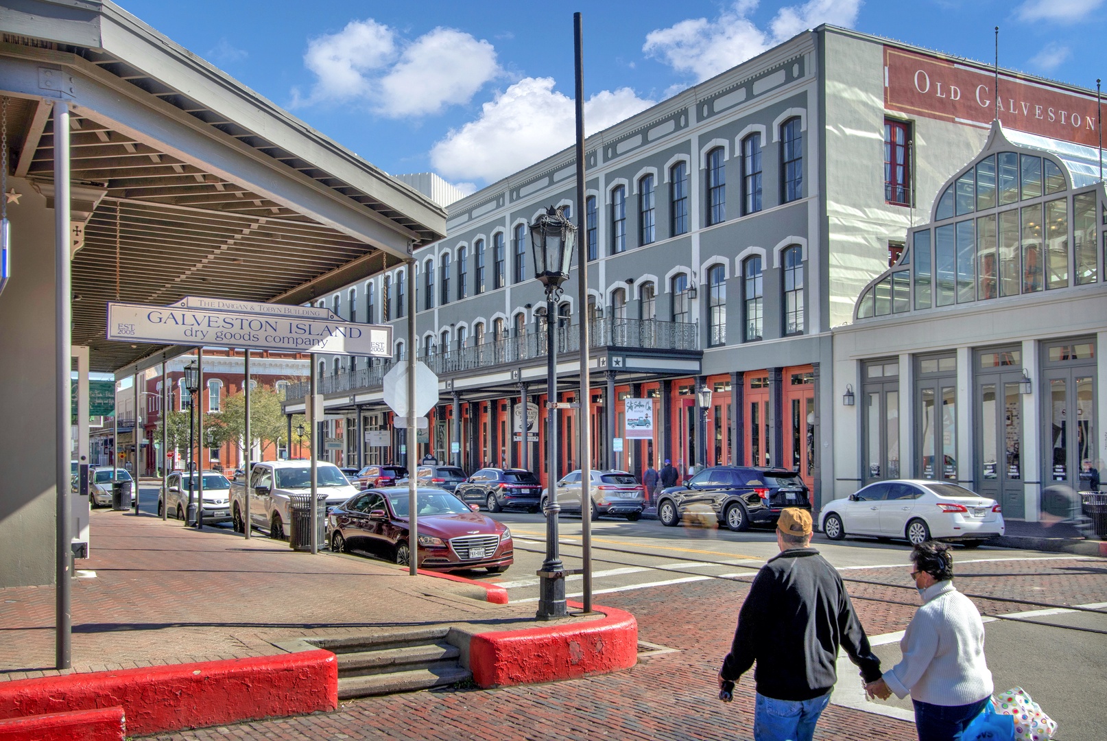 Historic downtown charm in the Strand District.
