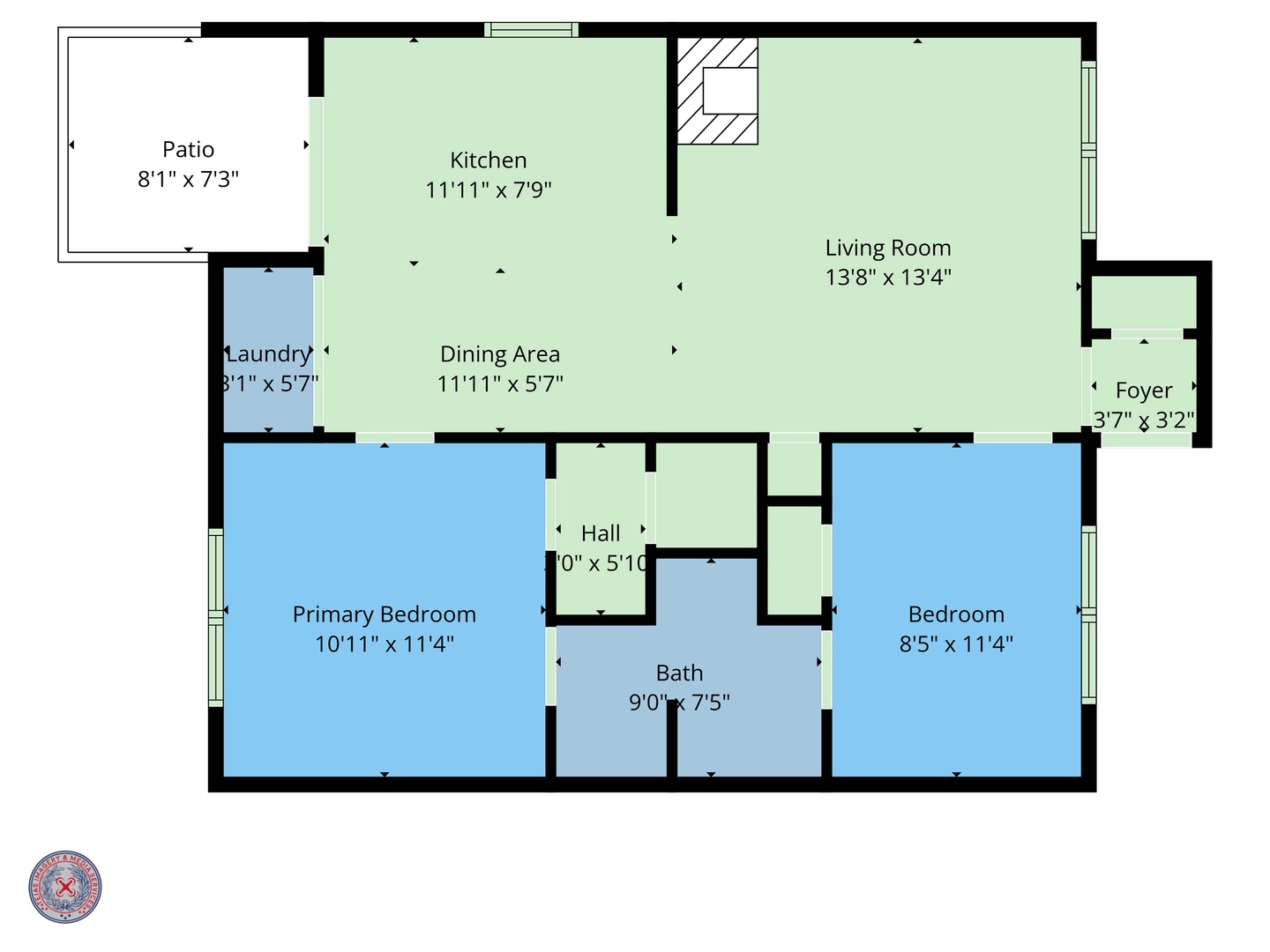 Home layout showing every space you’ll enjoy