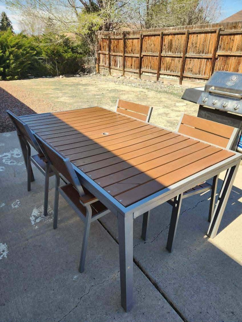 Fire up the grill and gather around your private outdoor dining table for memorable meals in your fully-fenced backyard.