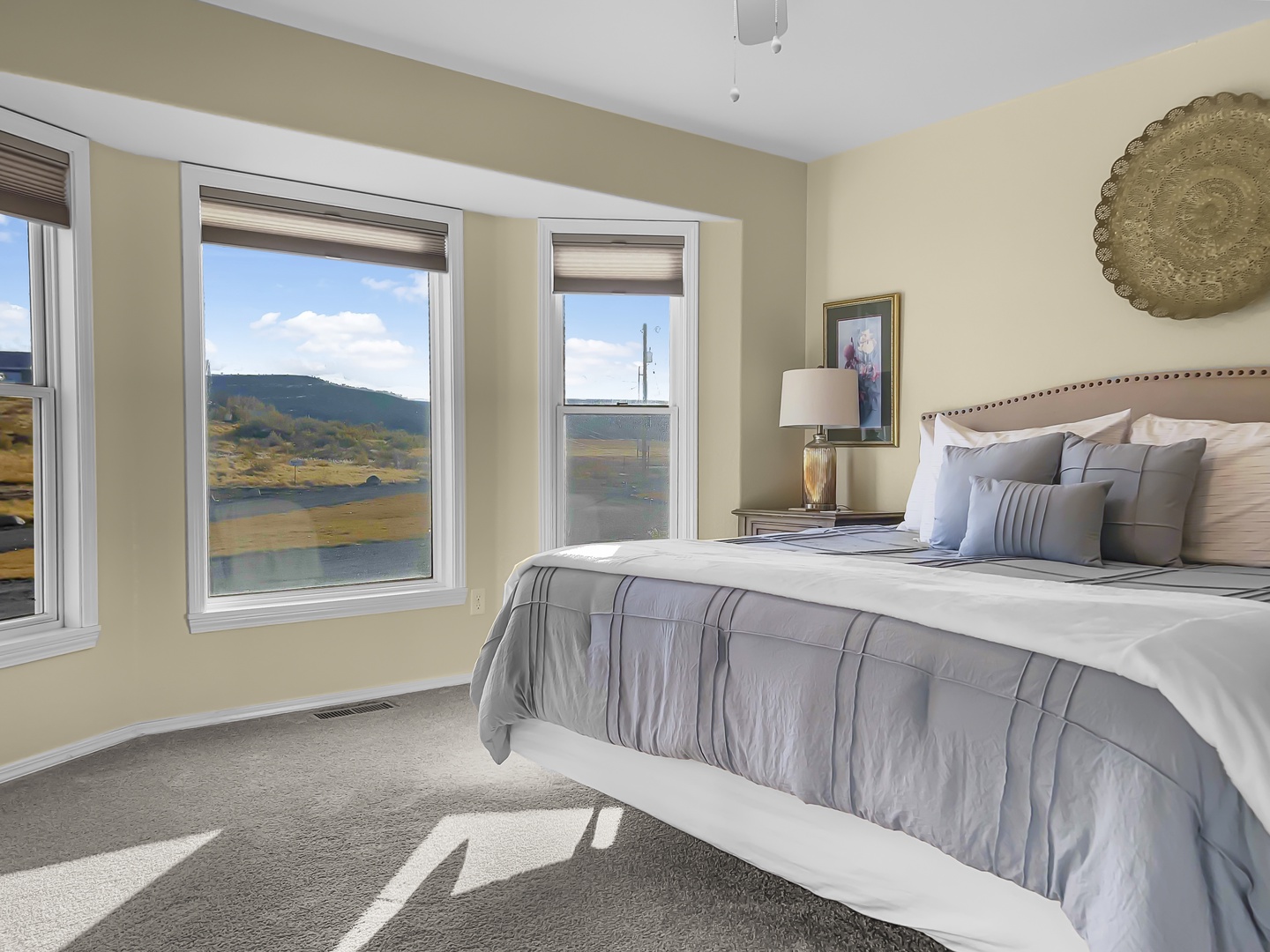 Master Bedroom with beautiful views