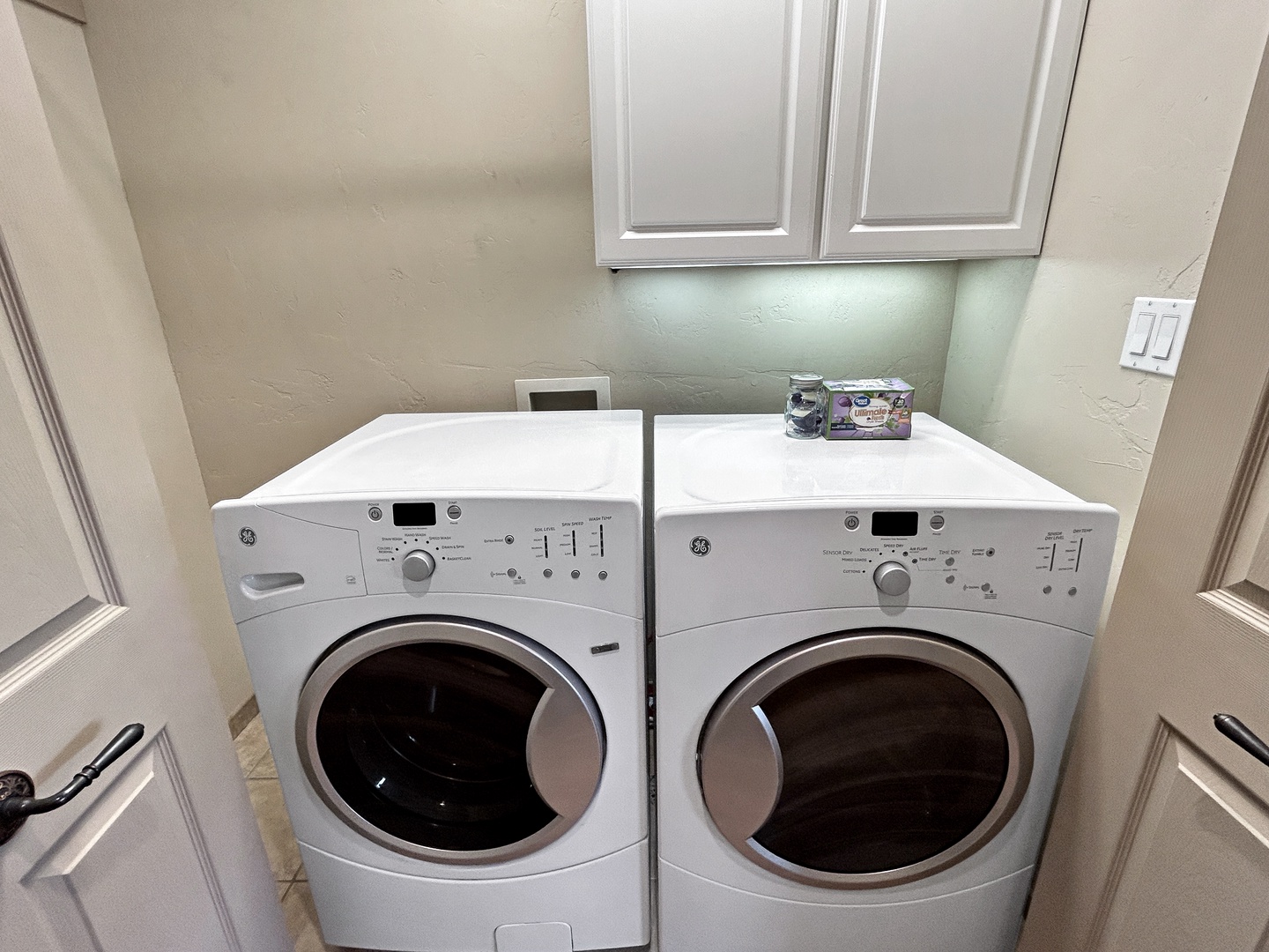 Full private washer and dryer on second floor
