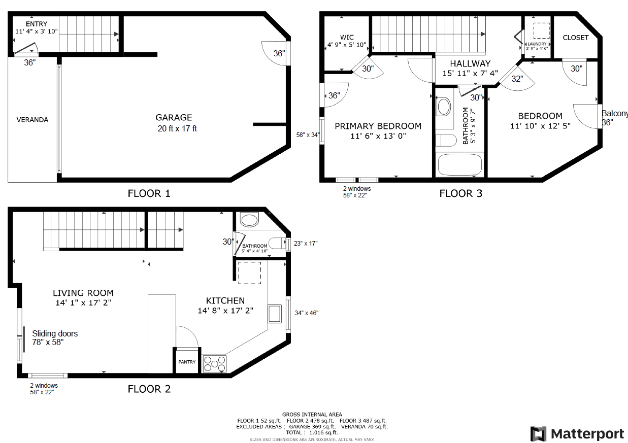 Multi-level layout with spacious living areas, full kitchen, and comfortable bedrooms for your perfect getaway.