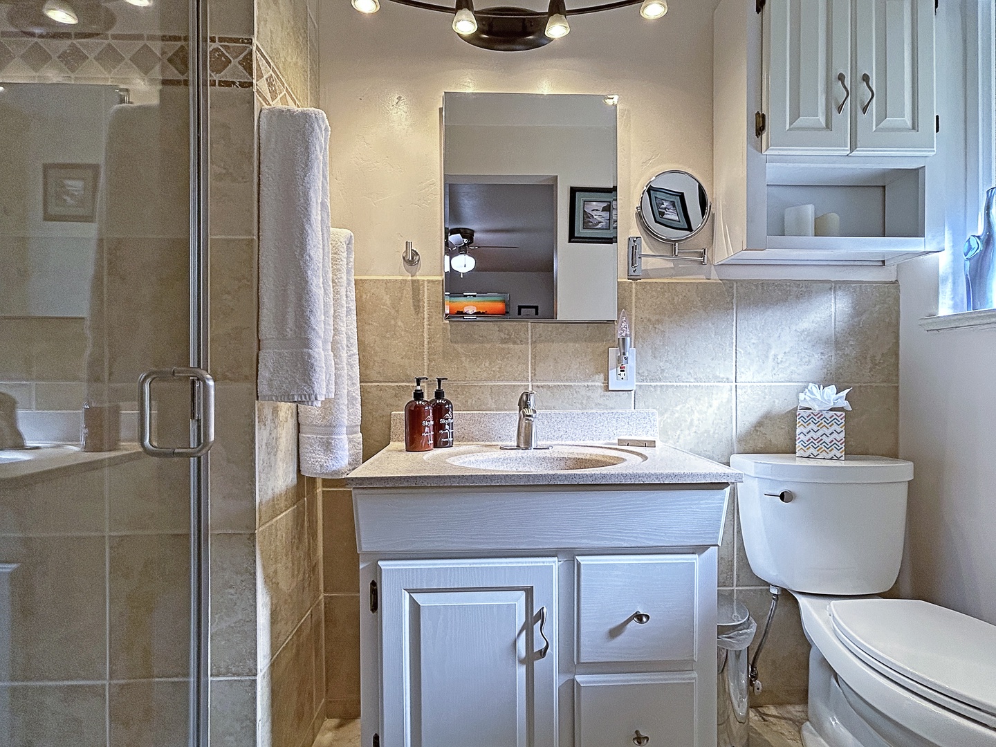 Spa-like bathroom with luxe finishes and serene details.