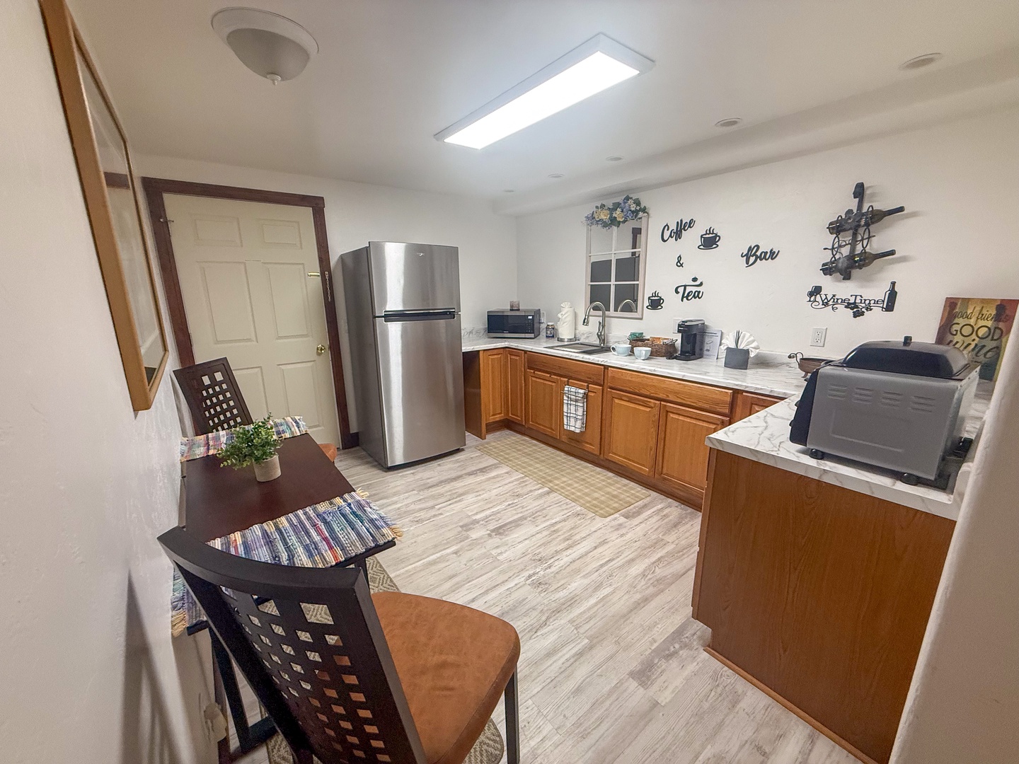 Start your mornings right with a welcoming coffee and tea station