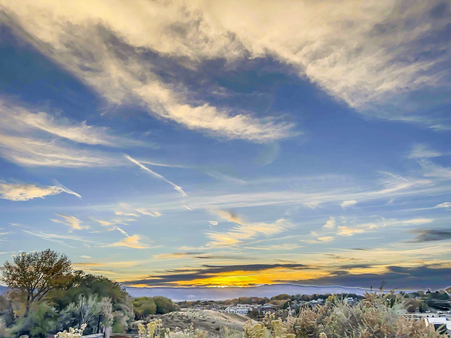 Beautiful views from the property