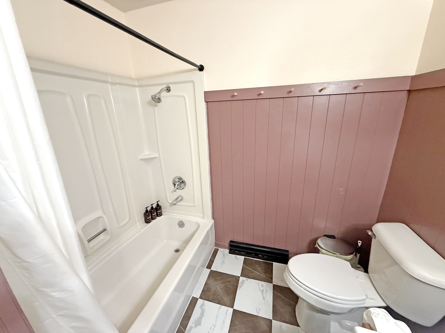 Refresh and unwind in your private bathroom with a soothing shower-tub combo, fresh toiletries, and thoughtful touches that make you feel right at home.