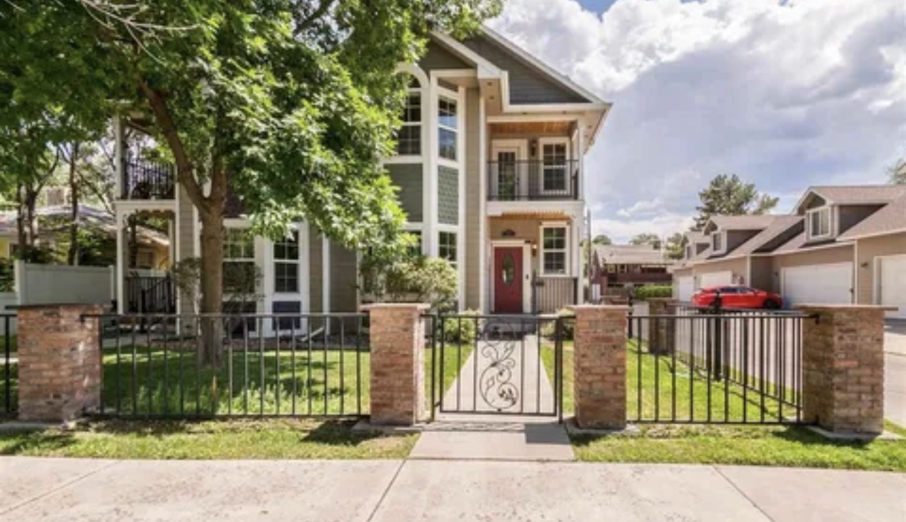 Victorian front of home