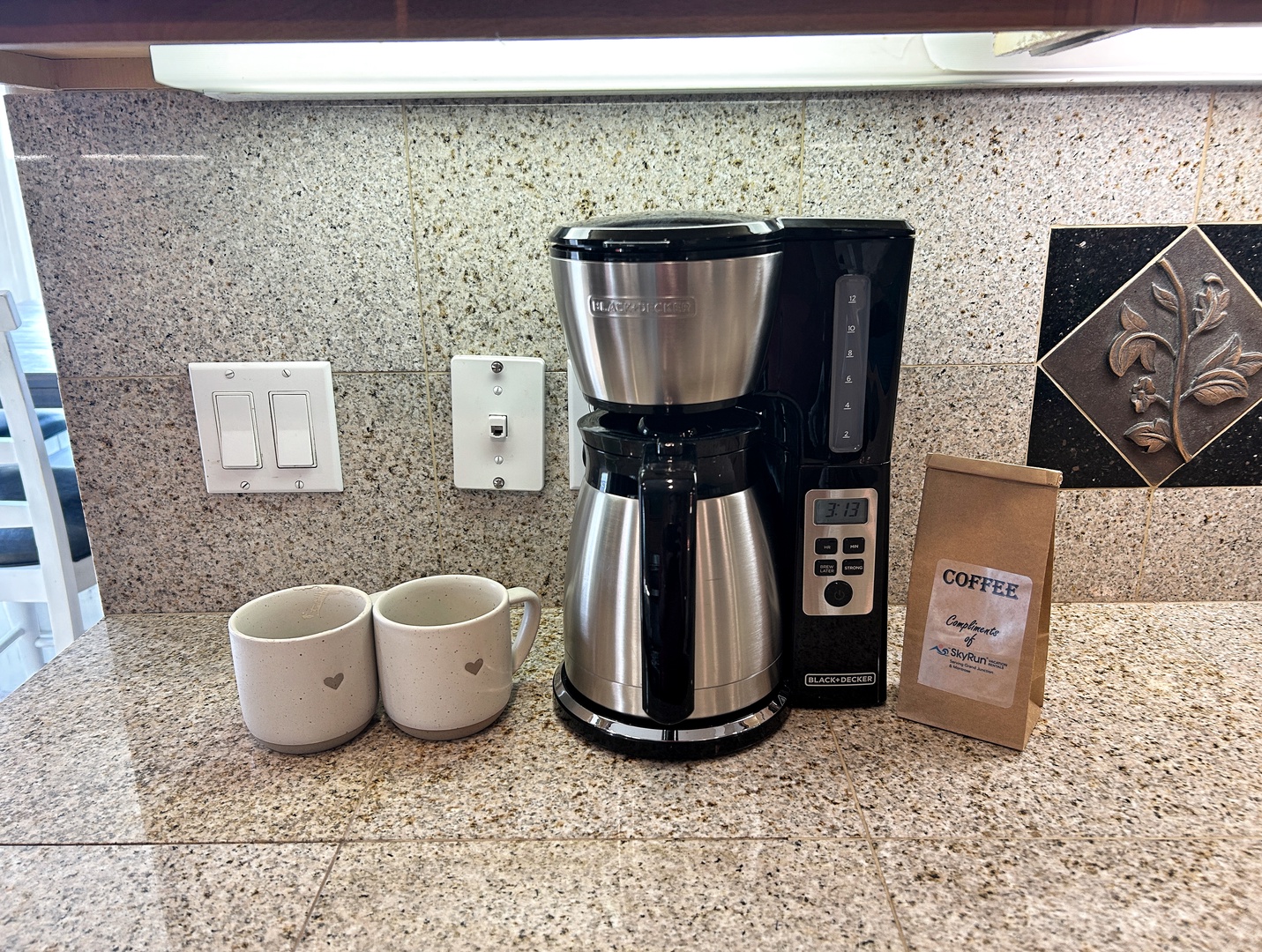 Coffee available for guests