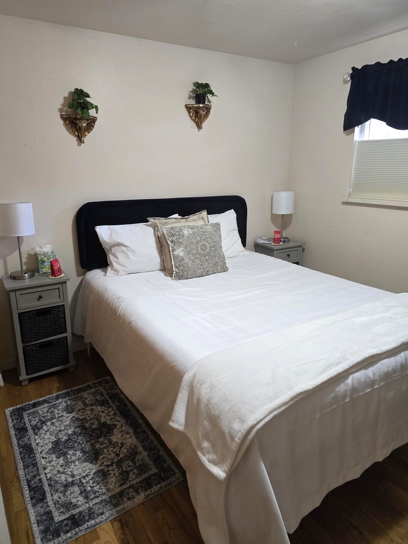 Unwind in your peaceful and comfy restful retreat.