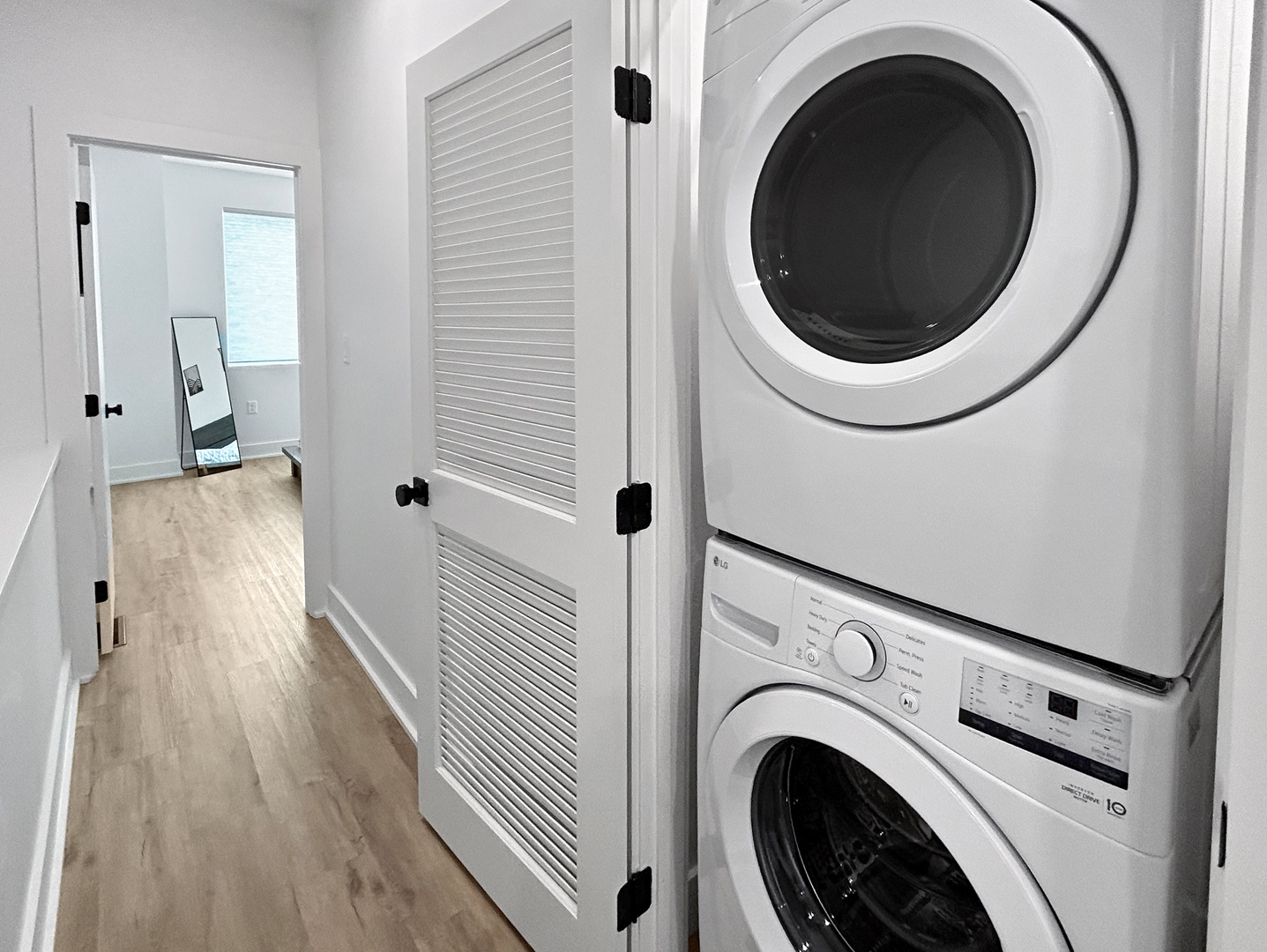 Keep your clothes fresh with convenient in-unit laundry - your own washer and dryer tucked neatly in a dedicated space.