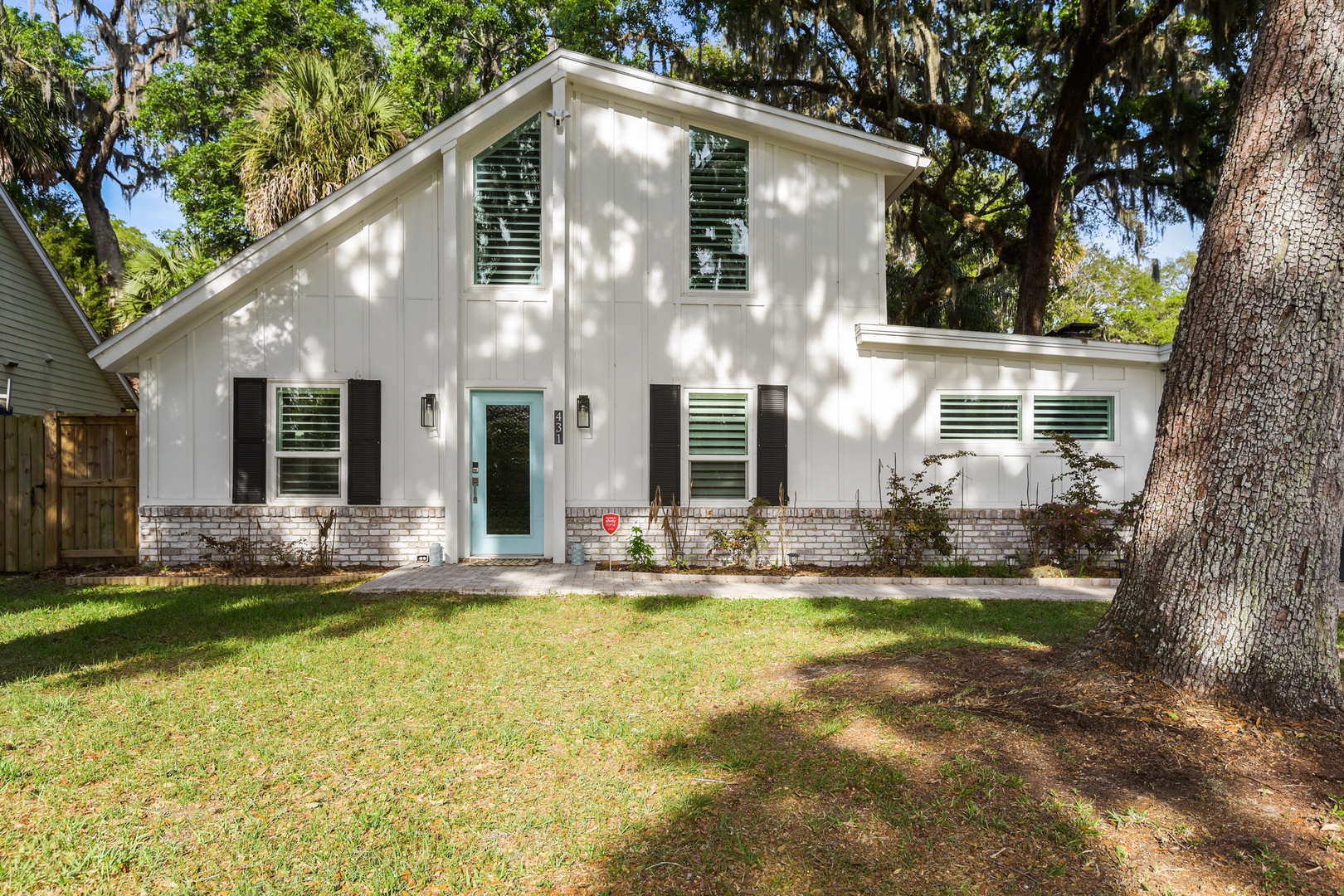 Charming white cottage
