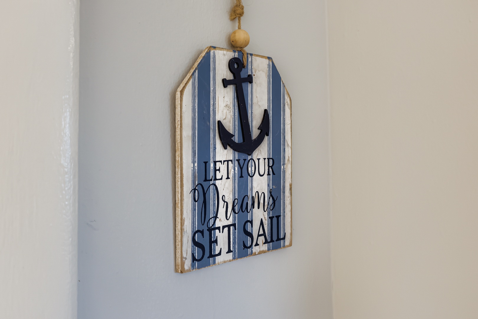 Let your dreams set sail.