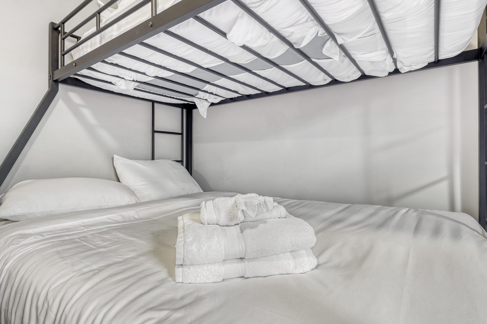 Your cozy bunk bed awaits.
