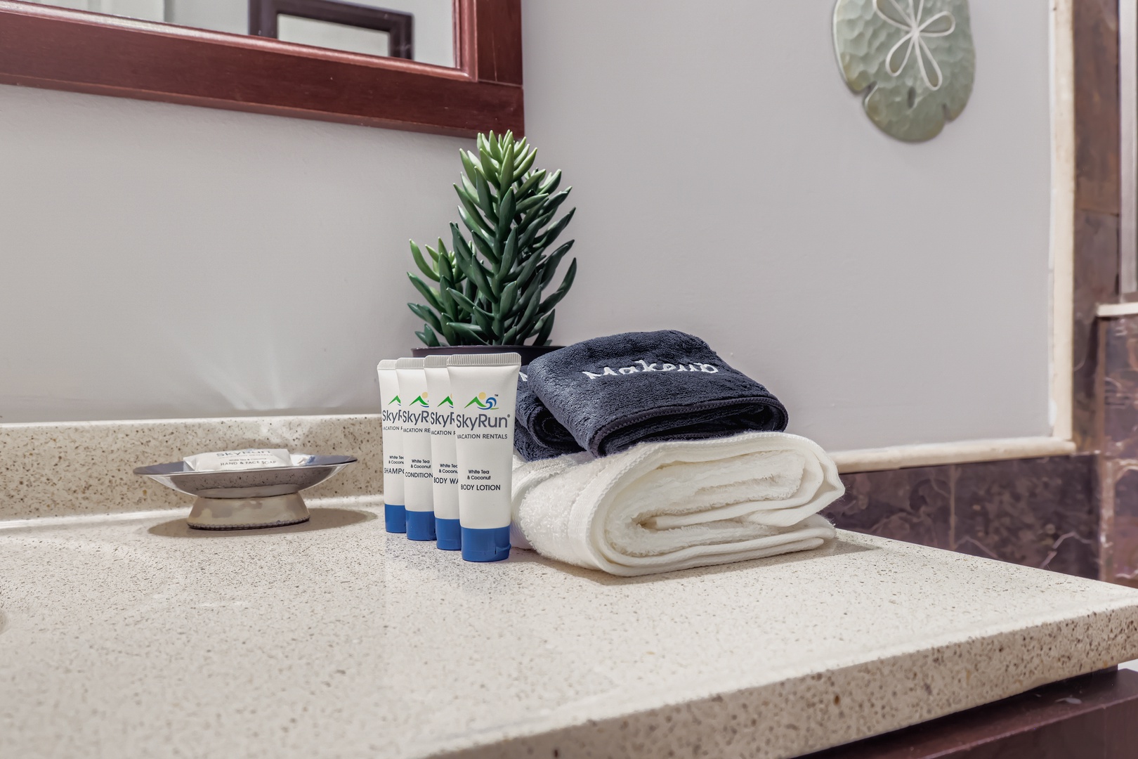 Premium toiletries, creating a spa-like retreat.