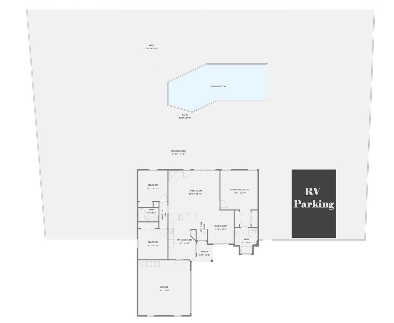 Detailed floor plan