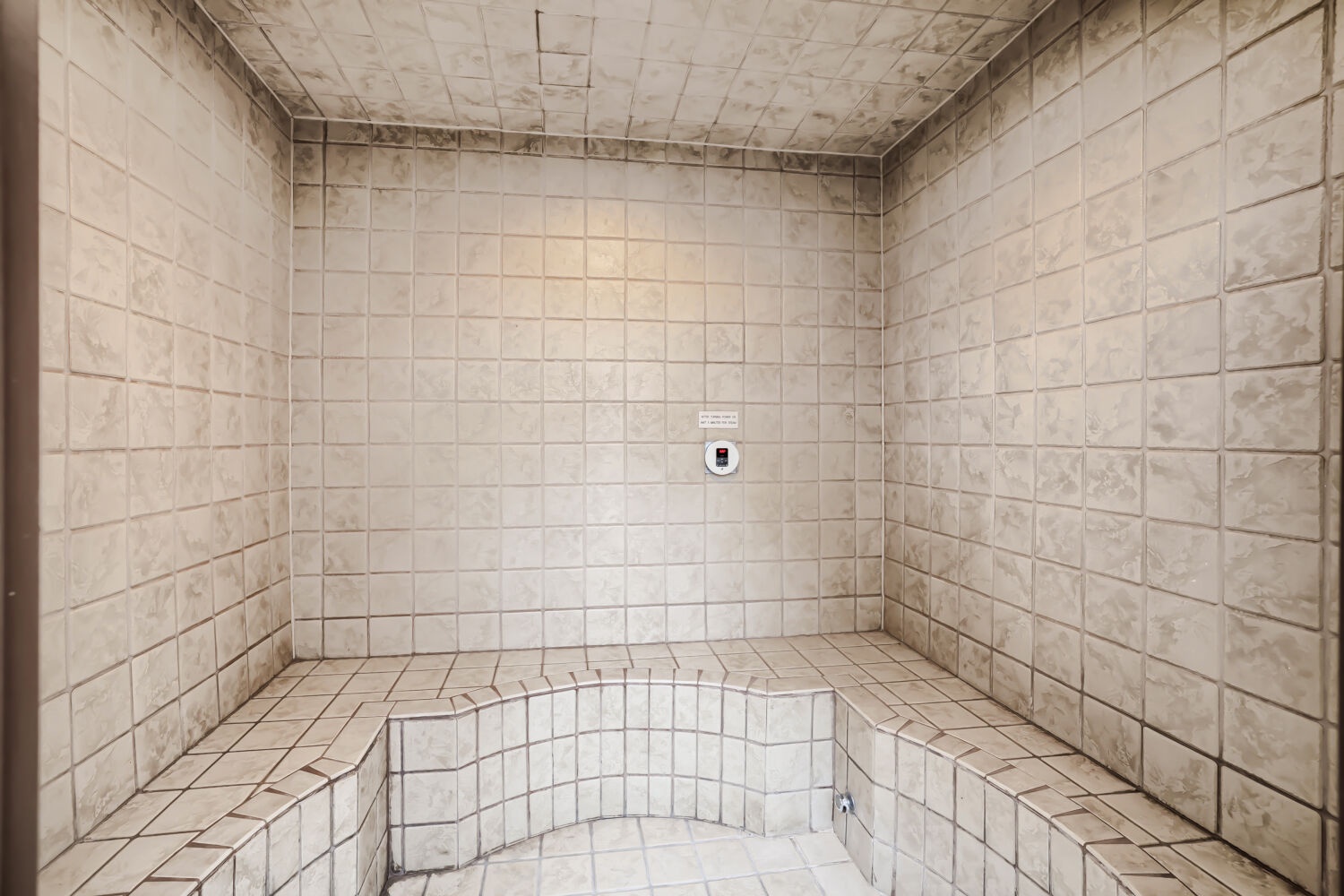 Unwind in your private steam room, where warm, soothing heat melts away tension and leaves you feeling completely refreshed.