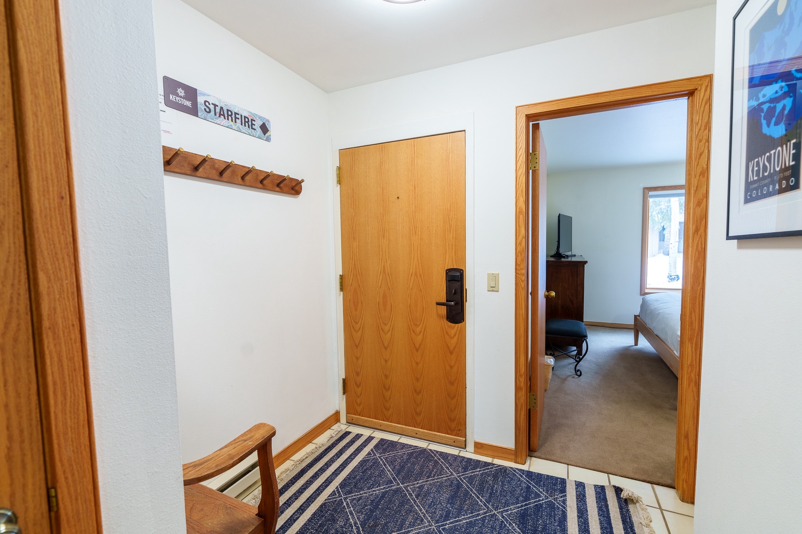 Your welcoming entryway sets the tone for mountain memories, with thoughtful touches and easy access to your cozy retreat.