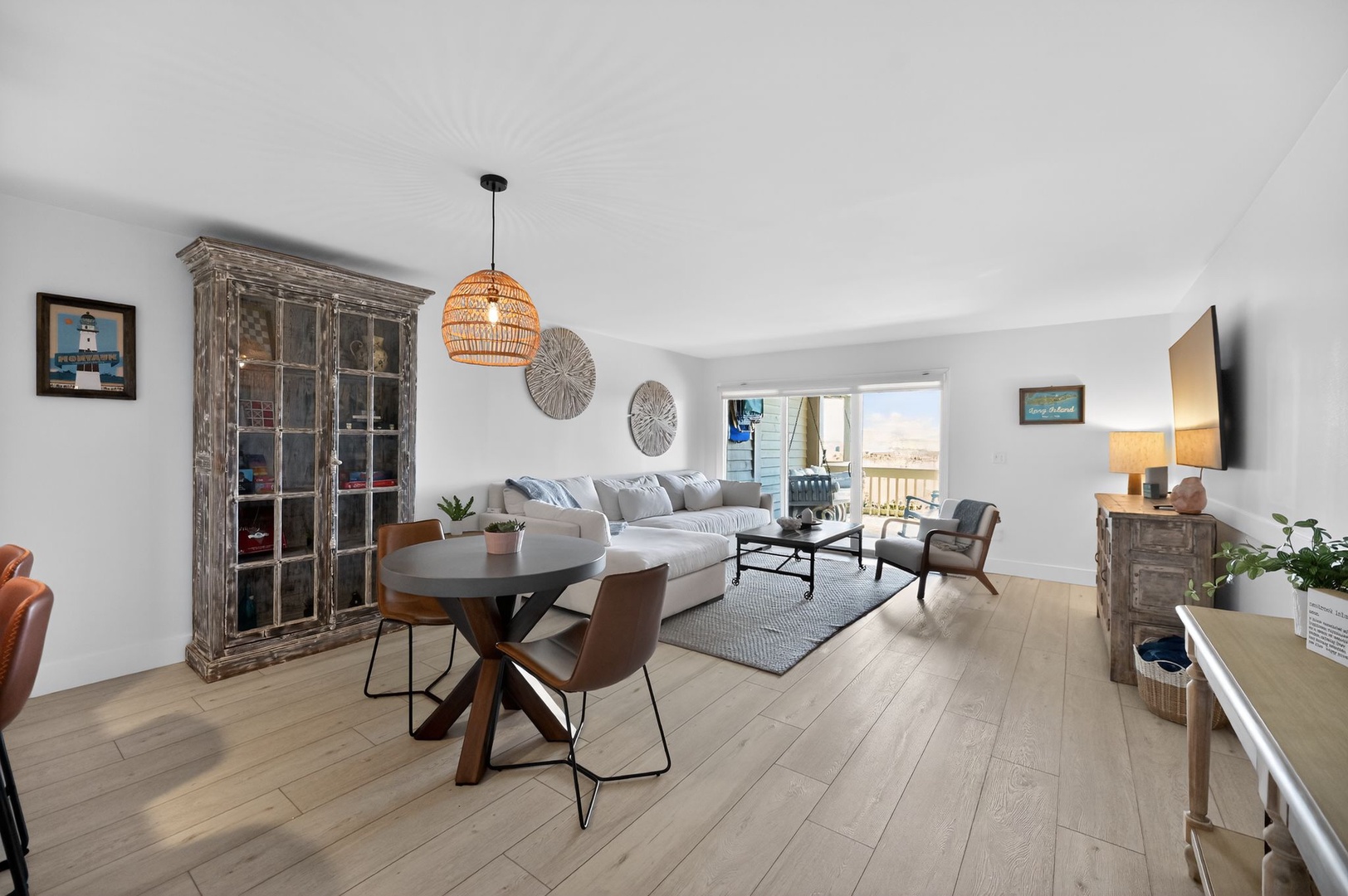 Living Room - Entertainment Area, Access to Patio