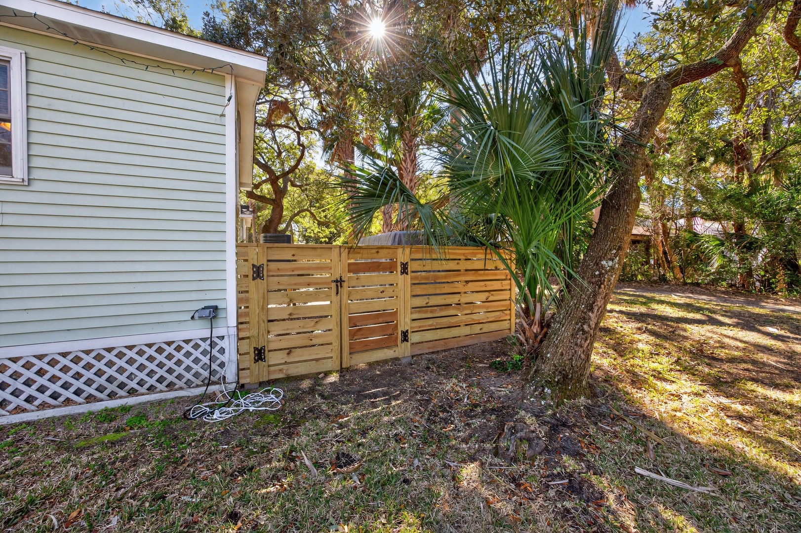 Exterior - Fenced Backyard