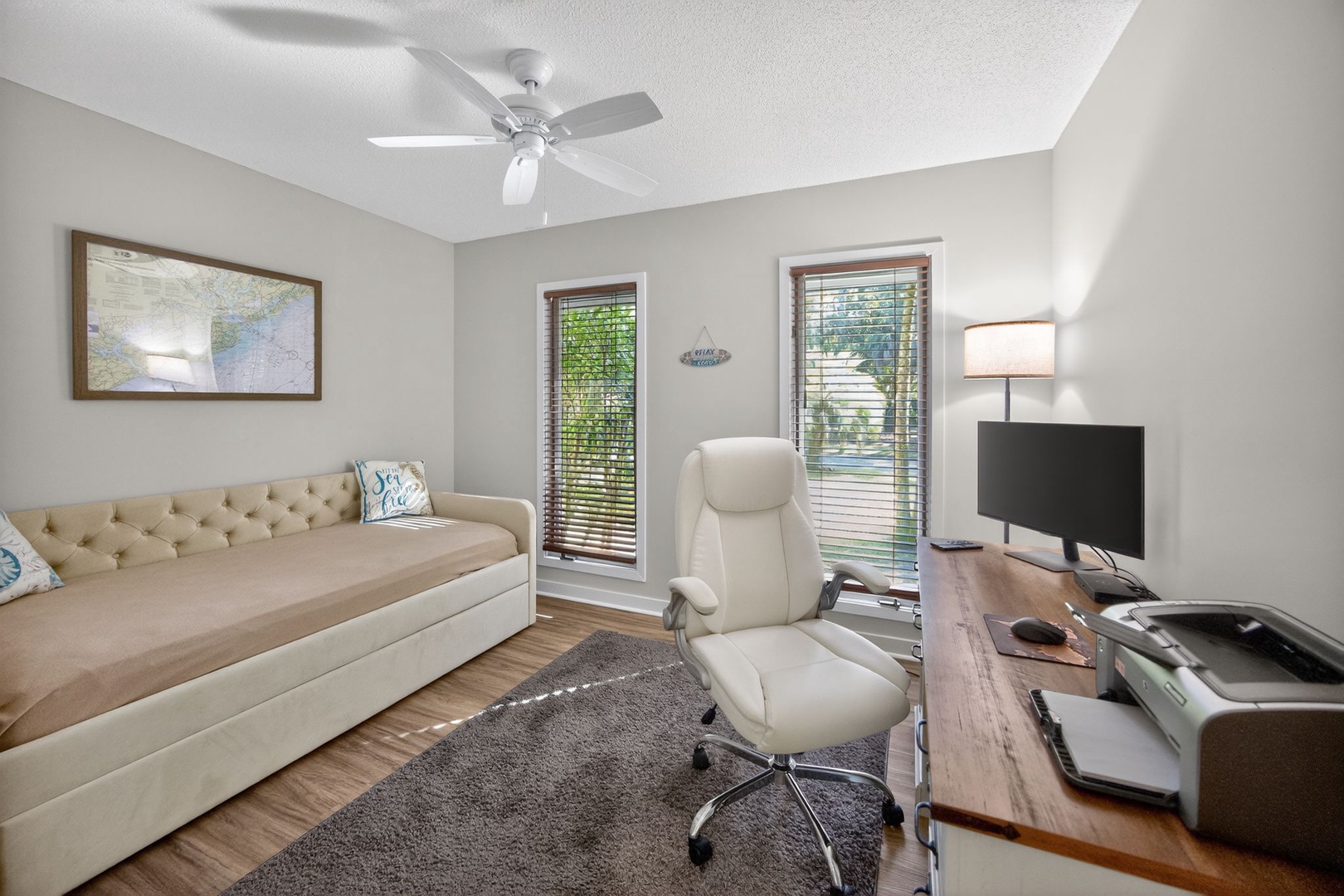 Third Bedroom - Office, Day Bed (Sleeps 1)