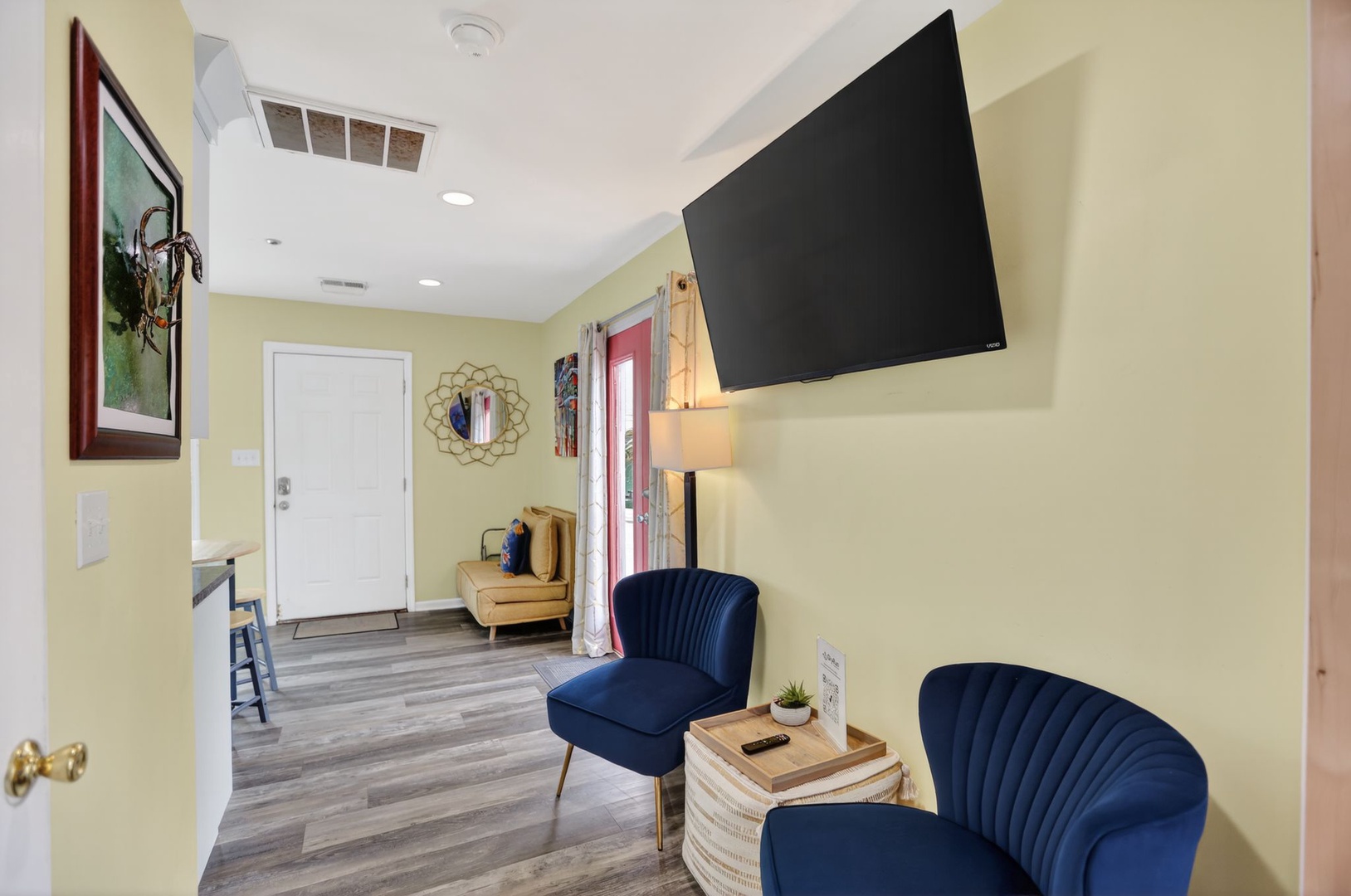 Entertainment Area - TV and Reading Nook