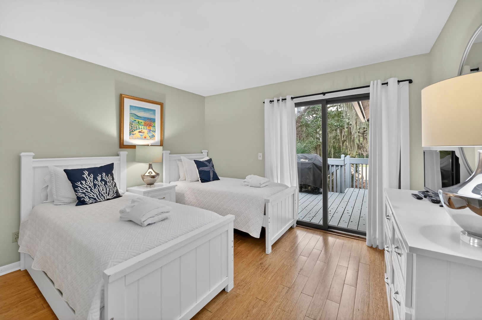 Bedroom Three - Two Twin Beds