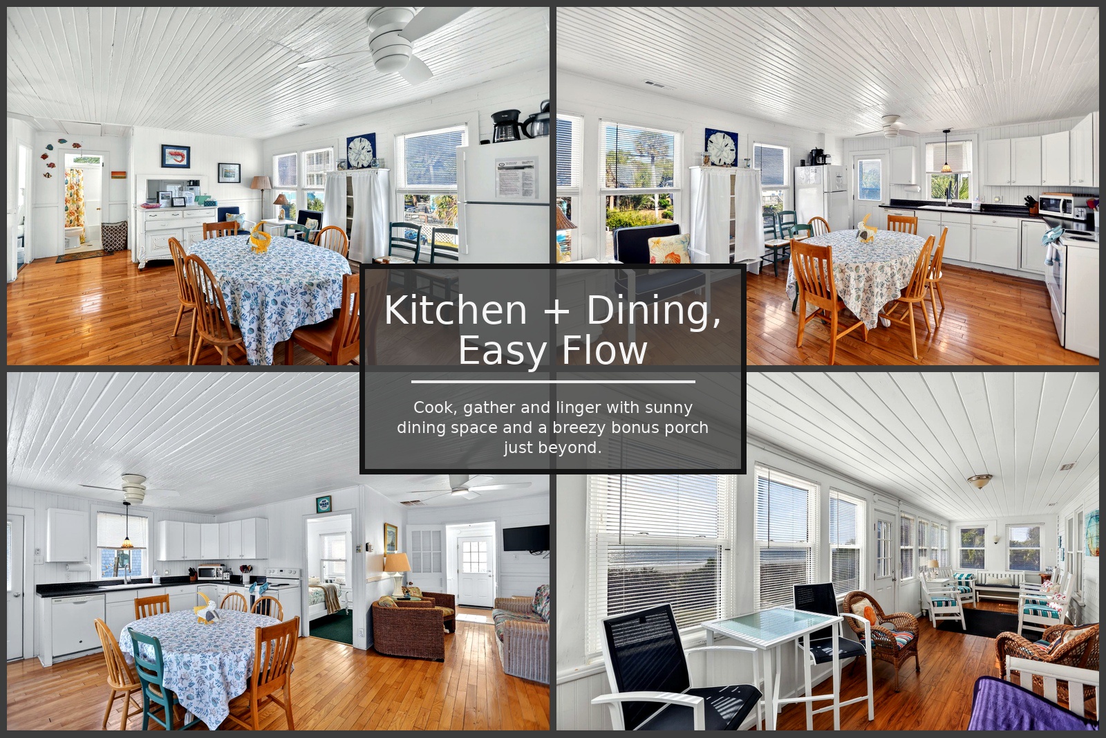 Your open-plan kitchen flows seamlessly into dining spaces, perfect for cooking memorable meals and gathering around the table with loved ones.