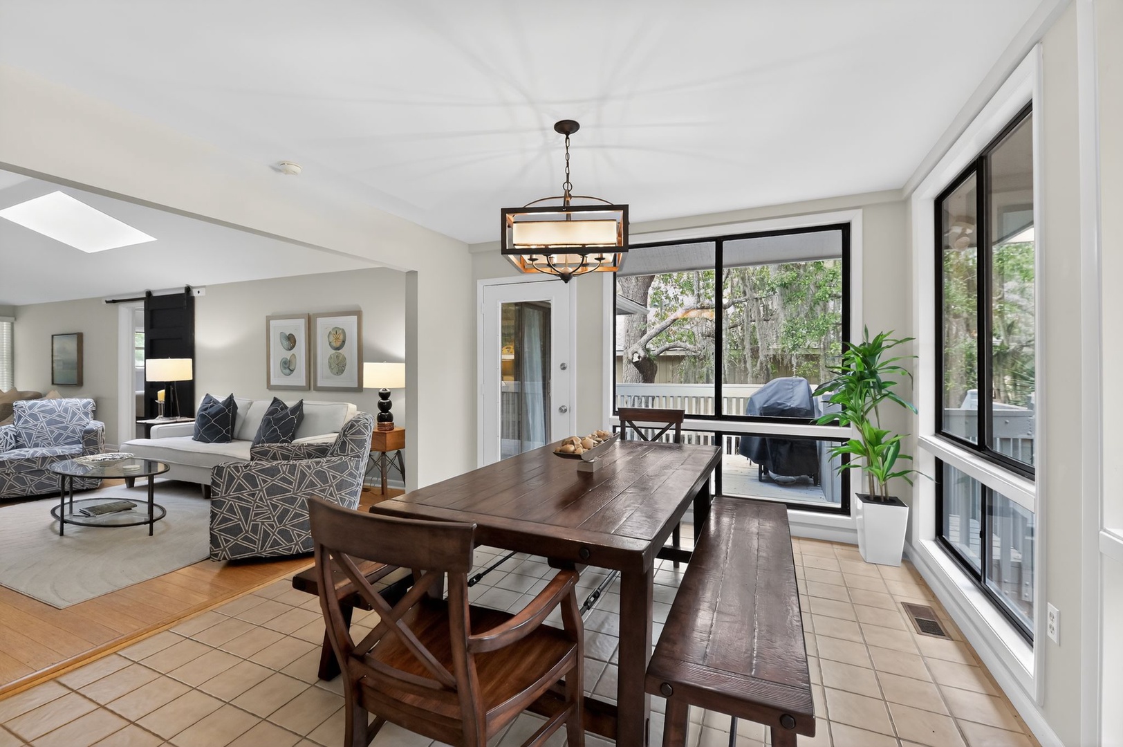 Dining Area - Open Concept Living and Dining Area