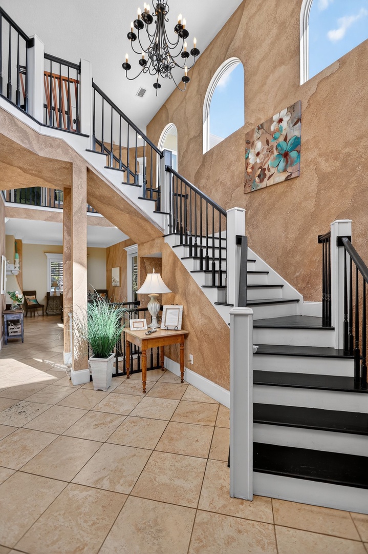 Entry to Home – Staircase Leading Upstairs