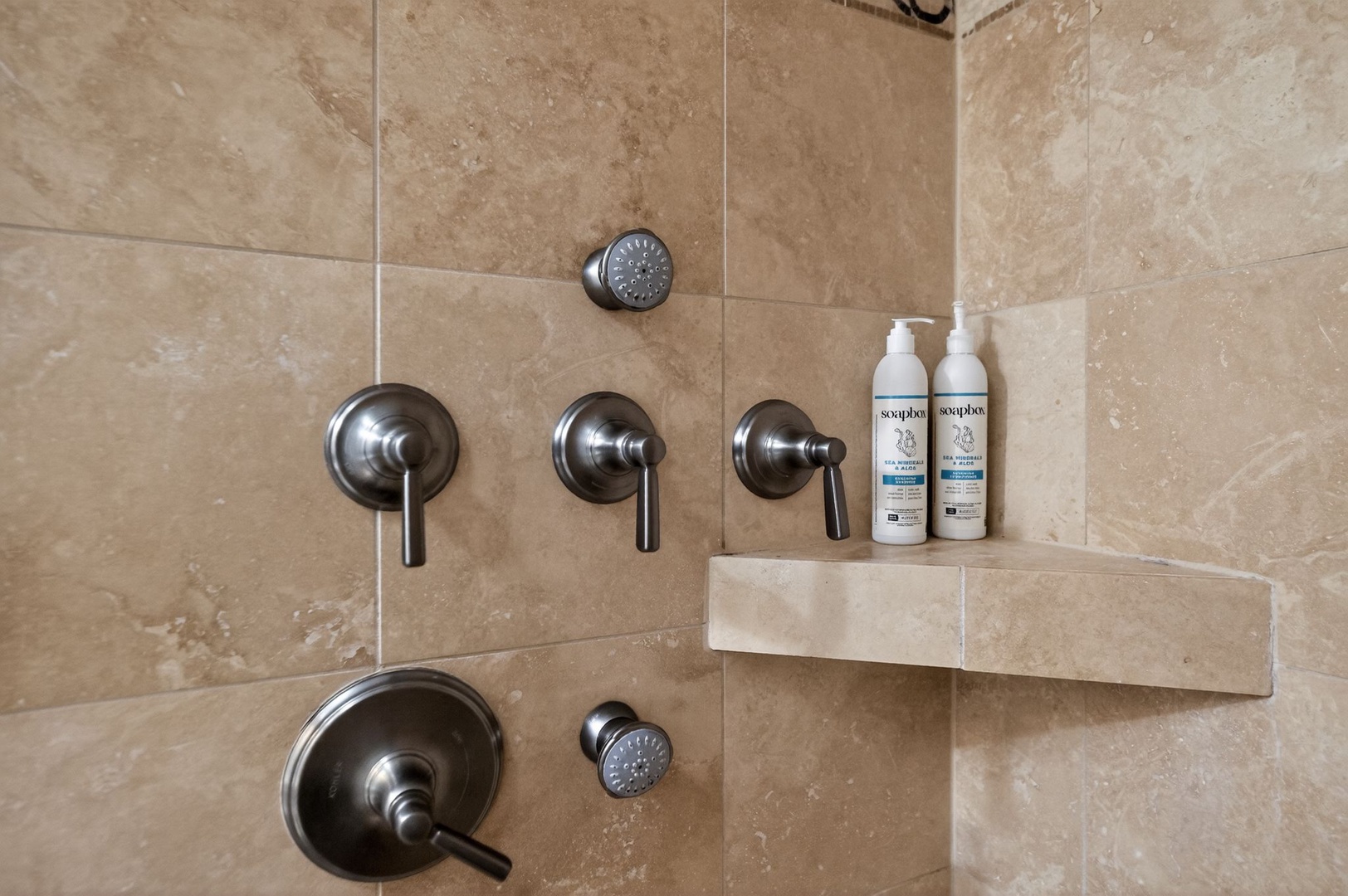 Shared Hall Bathroom - Guest Shower Supplies