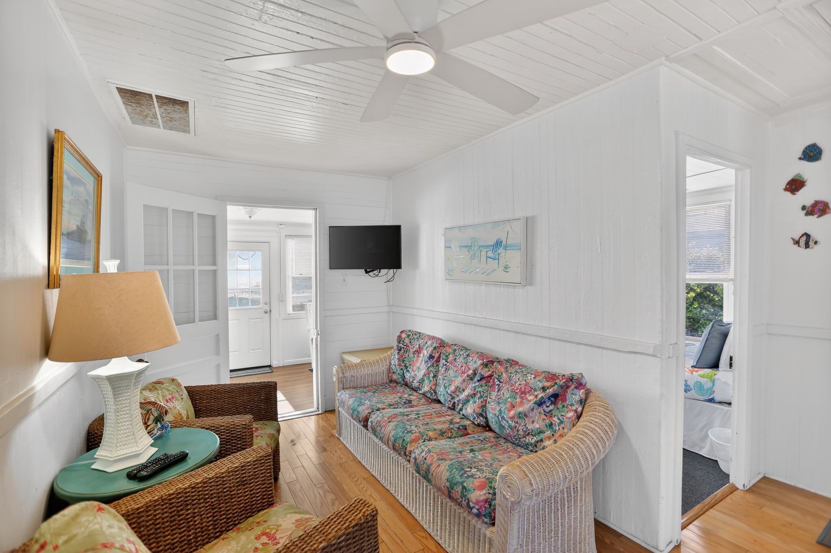 Living Space - Common Area with TV