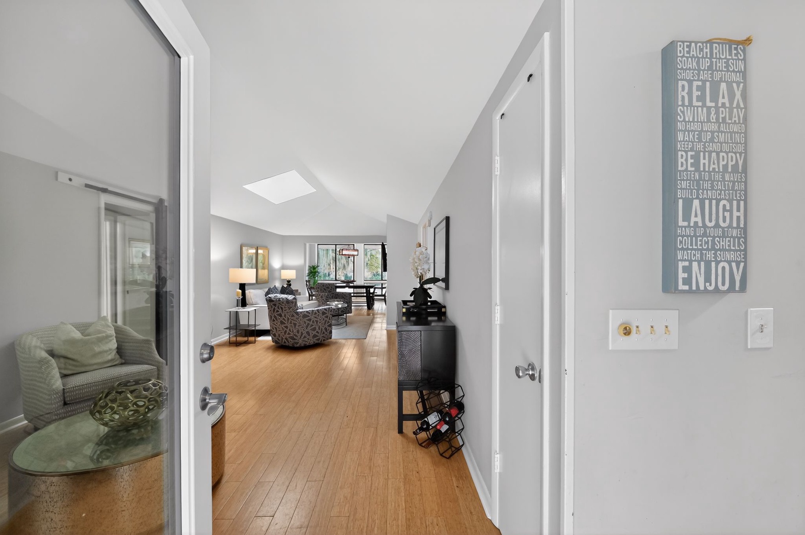 Entry Way - Open Concept Living