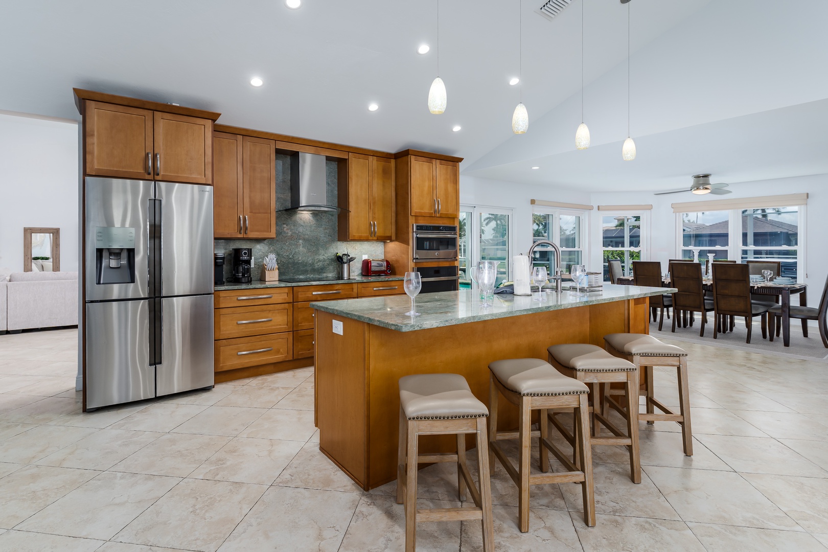 You'll love cooking in this gourmet kitchen with granite counters, stainless appliances, and a spacious island perfect for gathering.